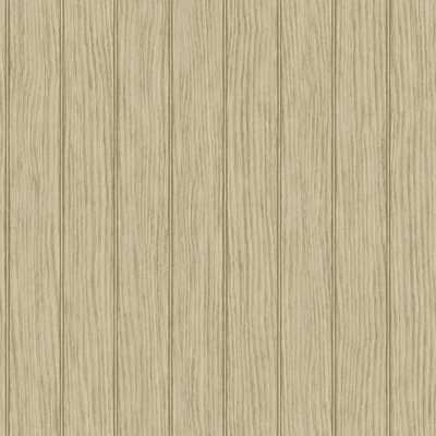 $17.99 • Buy Wallpaper Smooth Faux Bead Board Ecru And Tan