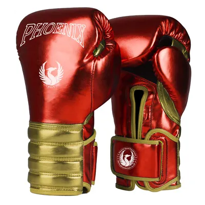 NEW Sparring Boxing Gloves Metallic Colour Training Size 8oz 10oz 12oz 14oz 16oz • £23.99