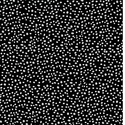 Fabric Fat Quarter 50 X 55cm Material Sewing Patchwork Crafts Black White Dots • £3.49