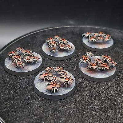 Pro Painted Warhammer 40k Necron Scarab Swarm ×5 A1 Warhammer Games Workshop  • £15.50