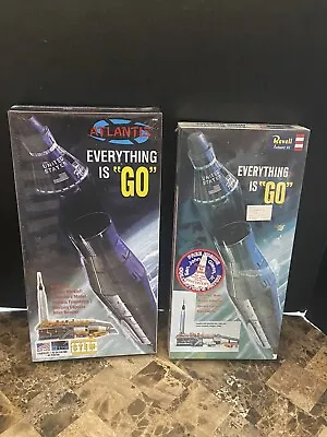 Revell & Atlantis Everything Is “go” Mercury Capsule Models Sealed Kits • $48.88