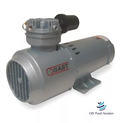 GAST Air Ride Suspension Ambulance Air Compressor1/3HP12VDC Air HornRV Slide • $1789.99