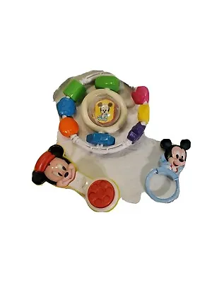 (3) Vintage Disney Mickey Mouse Phone Rattle Arco Play Ring Rattle • £9.72