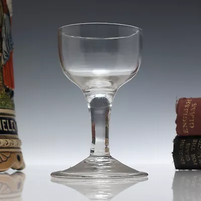 18th Century Plain Stem Dram Glass C1740 • £59