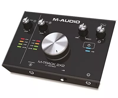 M-audio M-track 2x2 2-input/2-output Usb Audio Interface Free Shipping • $268.18