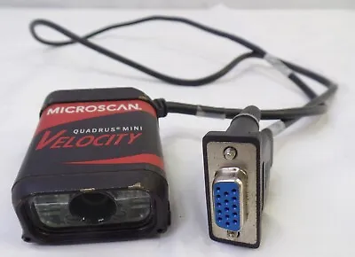 Microscan Quadrus Mini Velocity Barcode Scanner FIS-6300-3005G Parts/ Repair • $180