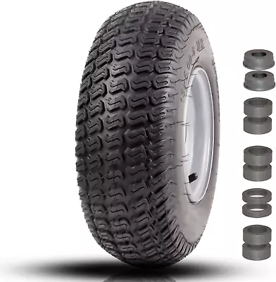 13X5.00-6 Tire And Wheel13X5-6 Lawn Mower Tires Assembly With 3/4  & 5/8  Greas • $52.99