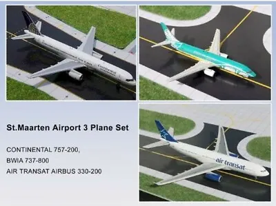 Gemini Jets ‎GJSXMSET1 St. Maarten Airport 737 757 A330 Diecast 1/400 Model Set • $172.20