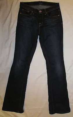 J BRAND SLIM BOOT LEG 818 In DARK VINTAGE Verys Stretchy Jeans 28 • $55