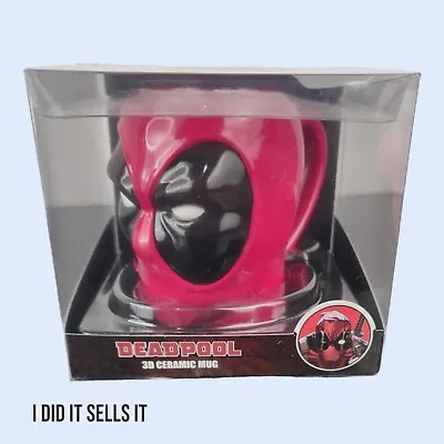 Monogram Deadpool 3D Ceramic Mug (13.189 Oz) - Marvel • $19.99