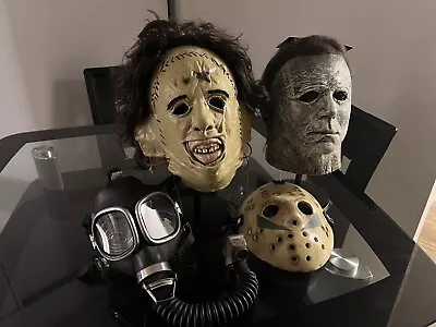 Jason Voorhees Michael Myers Leatherface Harry Warden Halloween Masks • $230