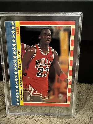 1987/88 Fleer Stickers Michael Jordan #2 • $99.99