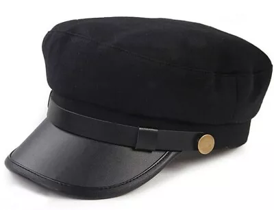 Captain Hat Retro Style Keep Warm Women Winter Autumn Beret Flat Cap Breathable • $15.39
