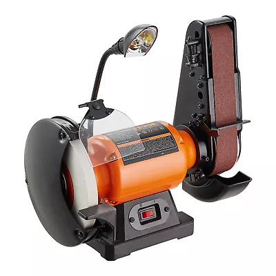 Belt Grinder Sander Combo 8  Bench Grinder 2 X 28  Belt Disc Sander 2.5A 3600RPM • $118.99