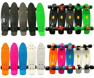 22'' Skateboard Mini Cruiser Penny Style Board Plastic Deck Complete Board. New. • $9