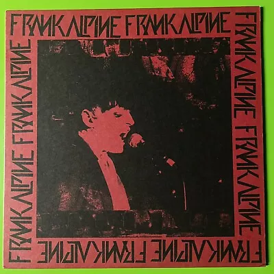 Frank Alpine - Self Titled LP Vinyl Darkwave Synth Pop Minimal 2011 Electronic X • $15