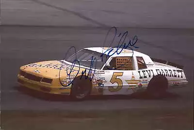 Geoff Bodine Signed 4x6 Photo NASCAR Driver Stock Car Racing HOF Autograph Auto • $0.99