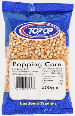 £5.95 • Buy POPCORN Seeds Popping Maize Kernels For Pan Method Or Machine Maker *CHOOSE QTY*