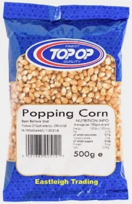 £5.95 • Buy POPCORN Seeds Popping Maize Kernels For Pan Method Or Machine Maker *CHOOSE QTY*