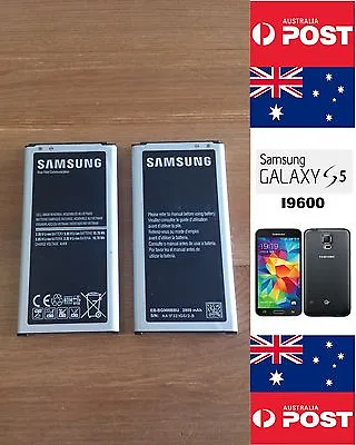 Original Genuine Samsung S5 Battery I9600 EB-BG900BBU With NFC - Local Seller !  • $25