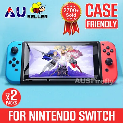 2X Nintendo Switch Tempered Glass Screen Protector For Nintendo Switch • $6.95