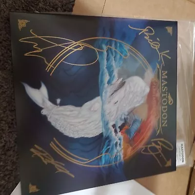 Signed Mastodon Leviathan Limited Blue Butterfly Vinyl • $110