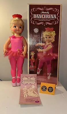 Vintage Mattel's Dancerina Ballet Doll - Very Good Condition Original Box Works! • $275