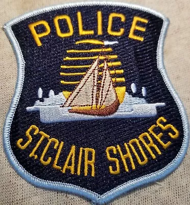 MI St. Clair Shores  Michigan Police Patch • $5.82