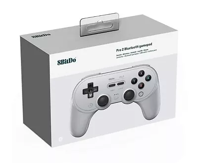 8BitDo SN30 Pro 2 Wireless Bluetooth Controller Classic Edition GREY NEW • $89