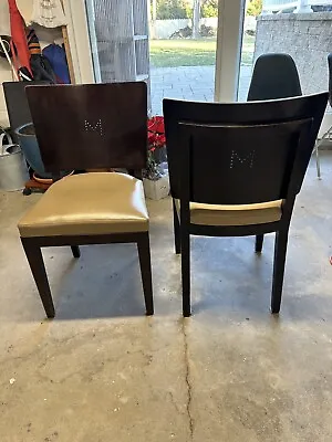 Christian Liaigre Mercer Hotel Dining Chairs Set Of 8 Chairs • $1600