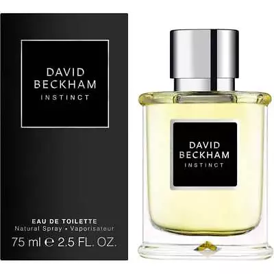 David Beckham Instinct 75ml Edt Spray For Him - New Boxed & Sealed - Free P&p • £19.95