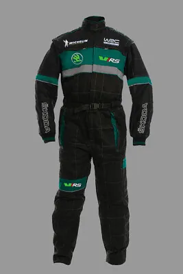 New Skoda RS Workwear Overall Racing Fan Embroidery Car Mechanic Apparel • £68.28