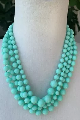 J. Crew RARE Multi Strand Beaded Necklace With Bug Closure • $42