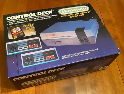 1987 Control Deck Complete In Box Nintendo Nes Super Mario System Nr-MINT • $202.50