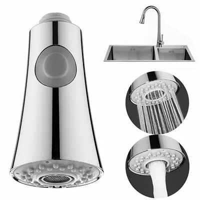 UK Spare Replacement Kitchen Mixer Tap Faucet Pull Out Spray Shower Head Setting • £7.08