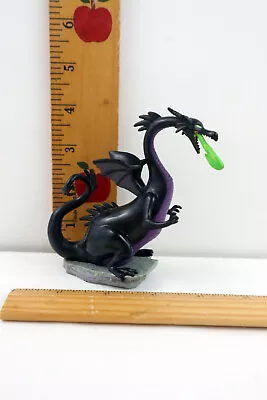Dragon Maleficent Sleeping Beauty Disney Store Exclusive 4  PVC Figure Flame • $19.99