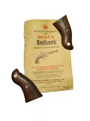 Vintage/Antique Ruger Redhawk Double Action Manual And Grips • $46.52