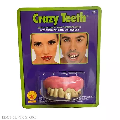 Crazy Teeth Halloween Redneck Monster Gemstone Diamond Tooth Costume Accessory • $15.99