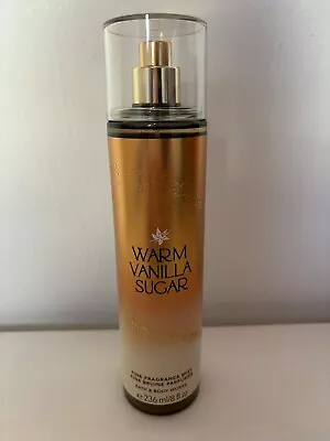 Bath & Body Works Warm Vanilla Sugar Fine Fragrance Body Mist Brand New  • £9