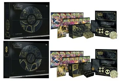 $33.38 • Buy Pokemon - Sword & Shield Elite Trainer Box Plus - Zacian Or Zamazenta