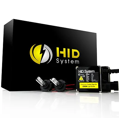 HID System HID Kit 880 9005 9006 H3 H4 H7 H10 H11 H13 H16 5202 6000K 5000K Xenon • $25.48