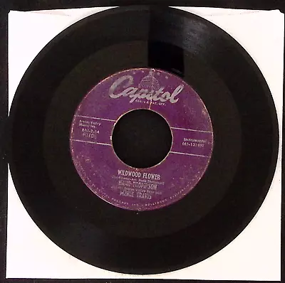 Hank Thompson & Merle Travis Wildwood Flower/breakin' In... Vinyl 45 Vg 42-189 • $7.44