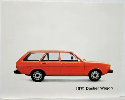 $10.33 • Buy 1974 VW Dasher Wagon Spec Sheet