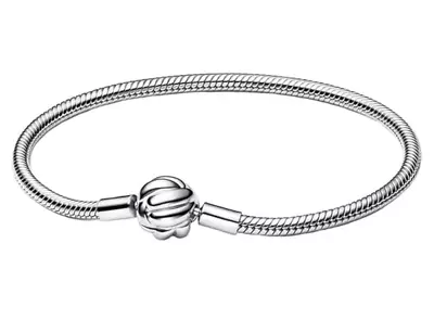 Genuine Silver Pandora Feng Shui Snake Charm Bracelet 19cm 925 ALE • £7.95