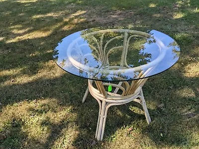 $50 • Buy Bamboo Glass Top Table