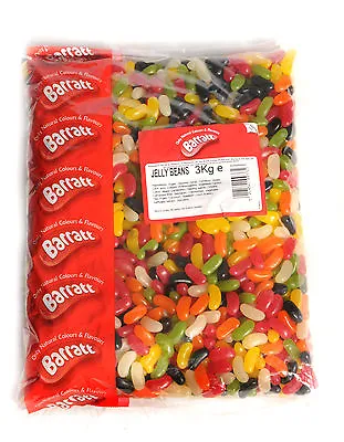 Barratt Jelly Beans 3kg - Classic Pick N Mix Sweets • £16.99