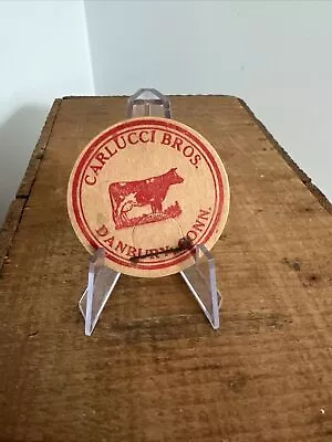 Milk Bottle Cap - Carlucci Bros. - Danbury CT - Connecticut • $4.04