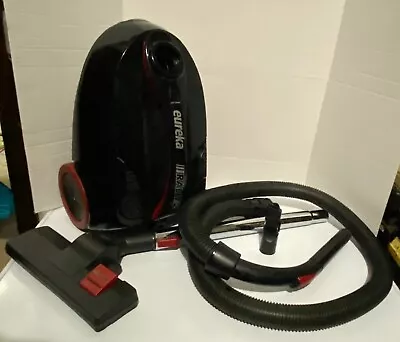 Eureka Rally 2 Canister Vacuum With Hose Wand Attachment- No Bags -Black Tested • $30