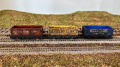 Hornby OO Gauge Open Wagons Weathered Used Unboxed • £15.99