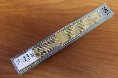 Hadley Roma MB3845Y 18mm Shiny Gold Mesh Stainless Watch Band Bracelet 007 • $26